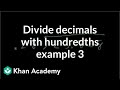 Dividing Decimals and Understanding Concepts