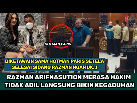 RAZMAN ARIFNASUTION JADI TERSANGKA KASUS PENCEMARAN NAMA BAIK TERHADAP HOTMAN PARIS HUTAPEA