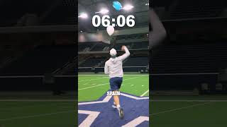 2️⃣3️⃣ second challenge with Brandon Aubrey ⏱️ @drpepper