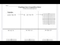 Graphing Linear Inequalities in Standard Form