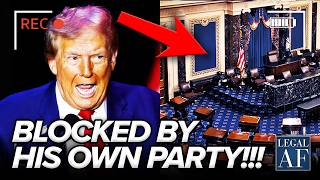 🚨 Trump SPIRALS as GOP Senate BLOCKS HIM?!?!