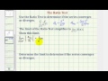Understanding the Ratio Test for Series Convergence