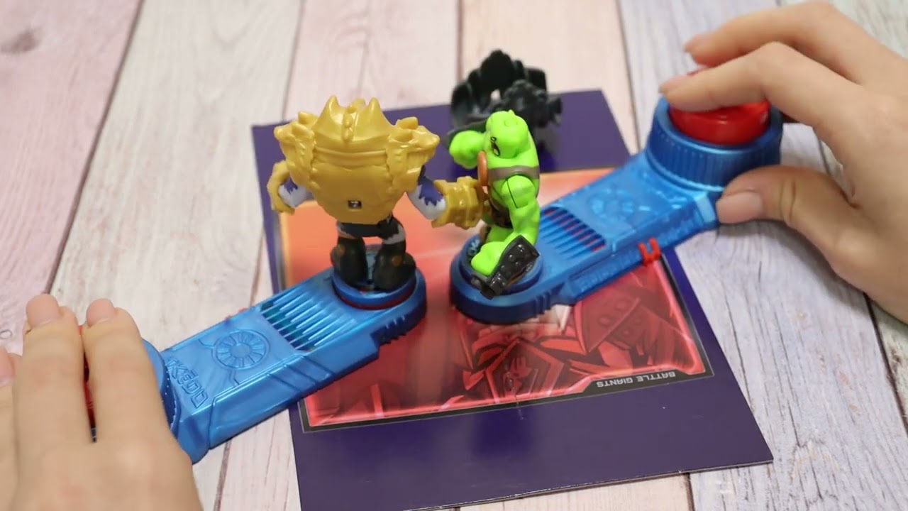 Игровой набор AKEDO гигант Альфа Вульф - видео