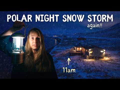 HUGE winter STORM hits Svalbard (AGAIN) ︱ Xmas decorating, shopping & yearly BAKE