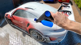 New Nilfisk Pressure Washer vs New Porsche GT3RS