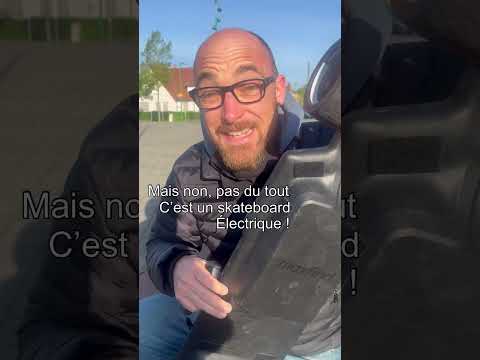 C'est quoi ça ? Comment ça marche ? Le skate électrique #mobility #invention #eskate