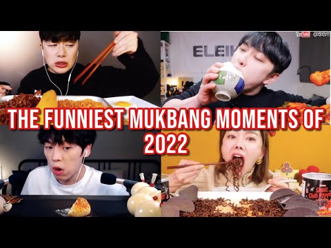 the FUNNIEST mukbang moments of 2022