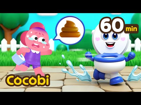 Is The Potty Running Away from Me?!🚽😱 + Fun Songs for Kids | Cocobi