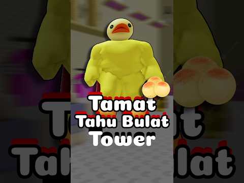 AKU MENAMATKAN TAHU BULAT TOWER DI ROBLOX