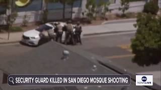 YouTube video thumbnail: Security Guard Among Those Killed in Shooting at San Diego Islamic Center