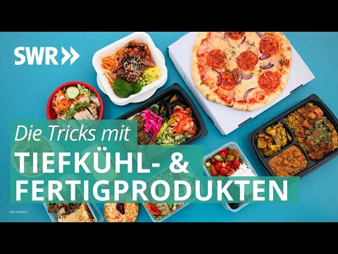 Tiefkühlpizza und Co.: Wie gut sind Fertigprodukte? | Die Tricks... SWR & NDR