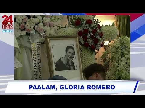 Labi ni Gloria Romero, nakaburol sa Arlington MemoriaL Chapel; public viewing, nakatakda bukas at...