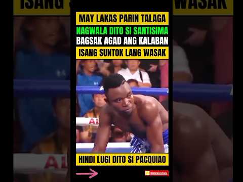 PINOY NAGWALA! KALABAN ISANG SUNTOK LANG BAGSAK!