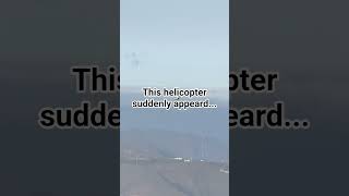 Mysterious Helicopter Over Tenerife - What's going on? #tenerife #spain #youtubeshorts #ec135