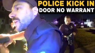 Police Kick Door Down After Argument On Ring Camera 