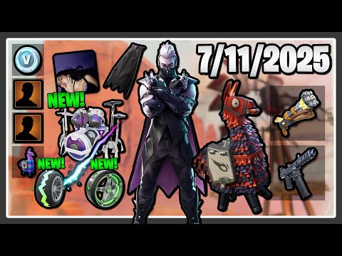 30 V-Bucks, Military Llamas! New Vampire Bundle, *NEW* Drumset, Trail, and Rims