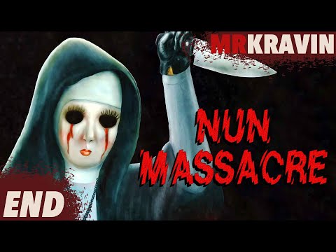 Nun Massacre ["Good" Ending] - Can I Survive The Killer Nun? Puppet Combo Horror Game