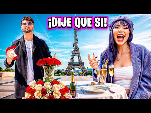 MI NOVIO ME PIDIÓ MATRIMONIO EN PARIS 😍