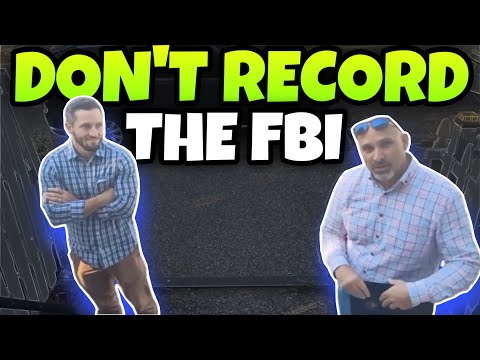 FBI Agents Get Owned On Private Property - Walk Of Shame