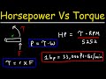 Understanding Horsepower and Torque