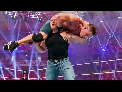 Brock Lesnar Returns & Attack John Cena Undisputed Championship Match WWE 2025 Raw Highlights