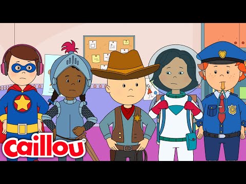 Dia de Disfrazes | Caillou Español - WildBrain | Caricaturas para niños