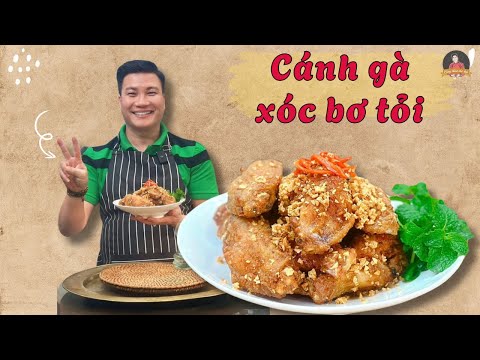 🍗 Cánh Gà Xóc Bơ Tỏi Siêu Đơn Giản – Giòn Tan, Thơm Nức Mũi! | Cùng Cháu Vào Bếp