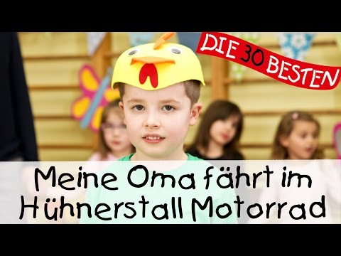 👩🏼 Meine Oma fährt im Hühnerstall Motorrad - Singen, Tanzen und Bewegen || Kinderlieder