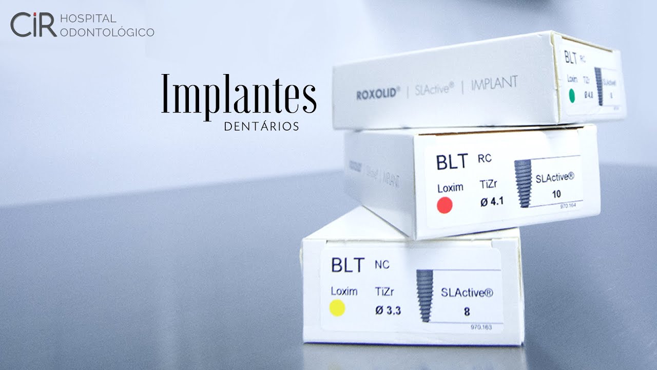 Veja o vídeo sobre Implantes Dentários