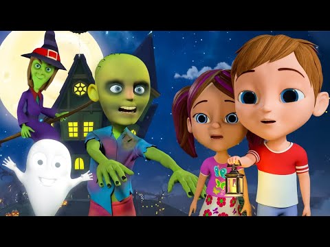 It's Halloween Night + More Scary & Spooky Nursery Rhymes , Songs for Children | lia cha cha rhy