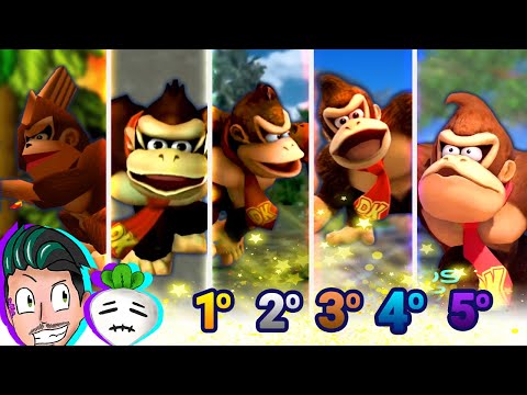 ¿QUIÉN ES el MEJOR y PEOR DONKEY KONG de SMASH BROS?