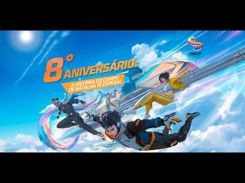 Animação Oficial do 8º Aniversário l Garena Free Fire Brasil