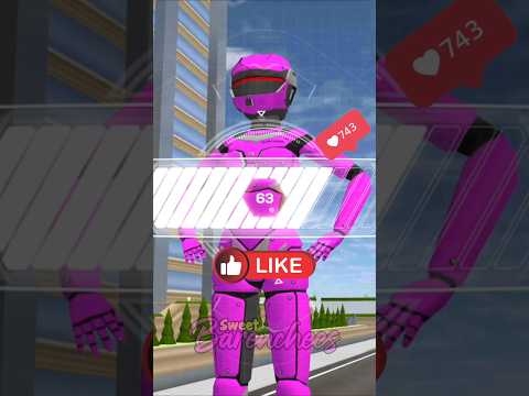Robot Baby Celine melawan Robot penjahat sakura #sakuraschoolsimulator #sakura #shorts