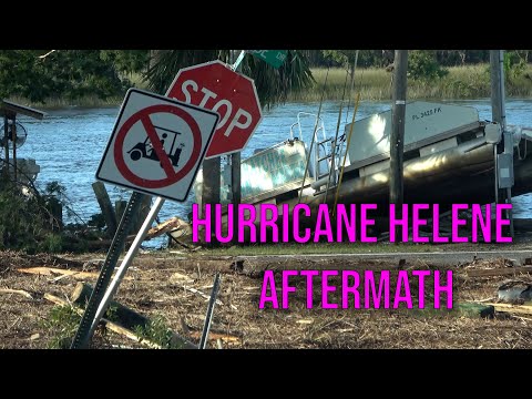 Hurricane Helene Devastates Steinhatchee, Florida - A Town In Ruins