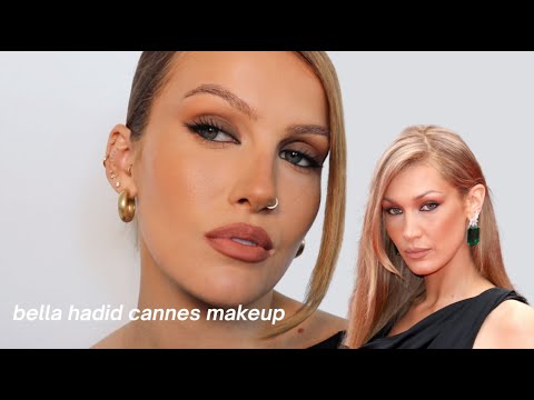 recreating bella hadid's cannes makeup