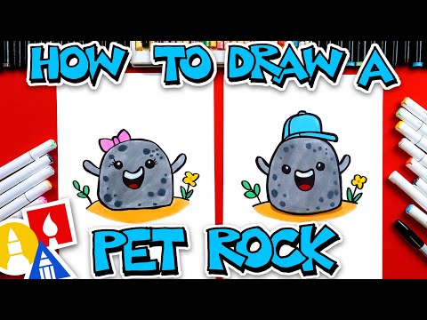 How To Draw A Pet Rock