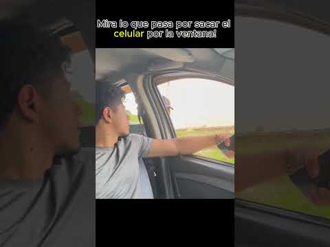 Así terminan los que intentan robar celulares #humor