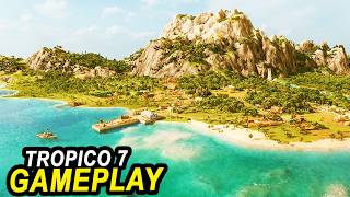 Starting my FIRST City in TROPICO 7 | Citybuilder Demo Walkthrough Gameplay