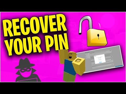 A Roblox Pin Code 07 2021 - how to recover roblox pin