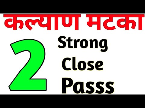 KALYAN 02-07-2025 OTC SE STRONG CLOSE 2 PASS