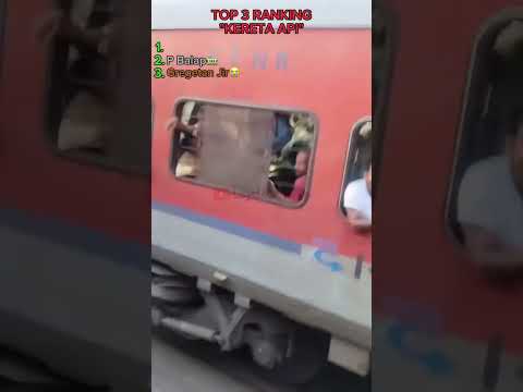 TOP 3 RANKING KERETA API😯