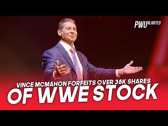 Vince McMahon Forfeits Over 38k Shares Of WWE Stock