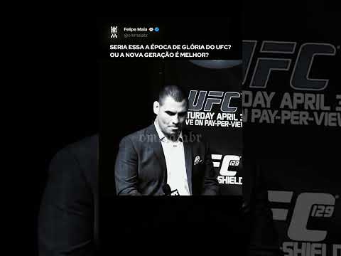 GOLDEN ERA DO UFC? Ou nova geração é melhor de acompanhar? #ufc #mma #andersonsilva #jonjones