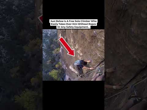 Imagine If He Fell…😳 #trending #scary
