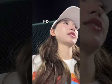 假扮成美女去球场