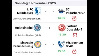 2.Bundesliga Konferenz Livetalk 12.Spieltag