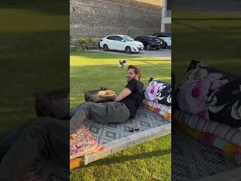 Relaxing in Shah Allah Ditta Islamabad | Shahid Afridi