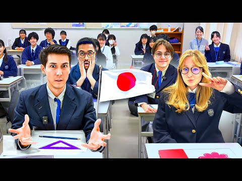 J'emmène des lycéens français 🇫🇷 découvrir un lycée au Japon 🇯🇵