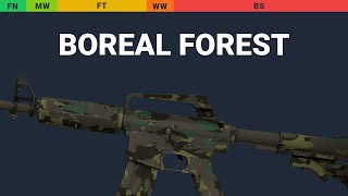 M4A1-S Boreal Forest Wear Preview