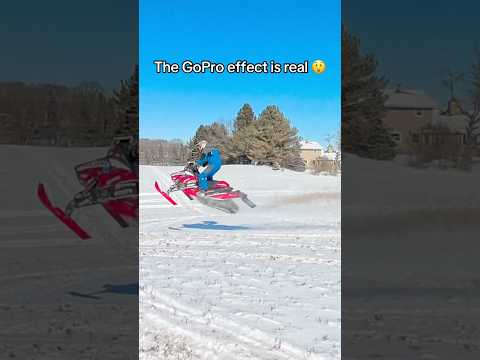 Thing moves #polaris #600r #jump #snowmobile